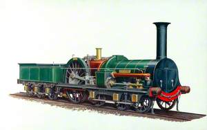 London and North Western Railway 6–2–0 Locomotive 'Liverpool'