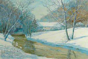 Forge Valley, Cottages in Winter