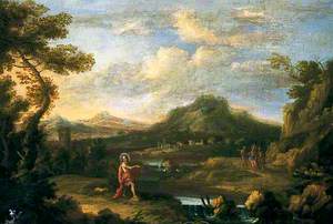 Landscape with Saint John the Baptist