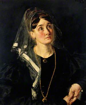 Portrait of an Unknown Lady in Black