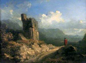 Landscape with Ruined Tower