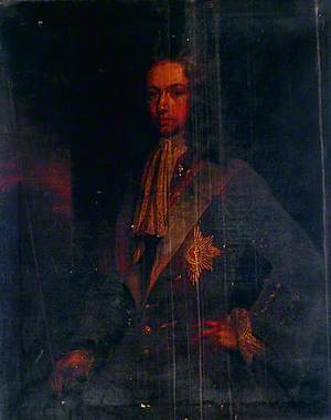 Portrait of an Unknown Man with the Order of the Garter