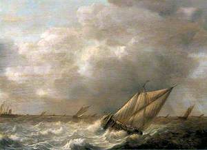 Seascape with Galliots