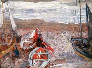 Boats on the Beach, Southwold