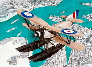 Fairey Flycatcher over Malta
