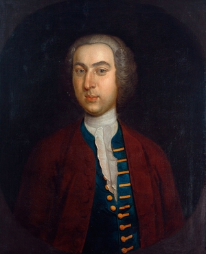 Portrait of an Unknown Gentleman in a Blue Waistcoat
