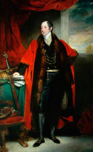 The Right Honourable Lawrence, Lord Dundas, as Lord Mayor of York