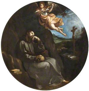 Angel Appearing to Saint Francis
