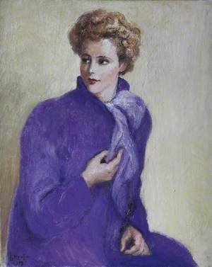 Portrait of a Lady in Purple
