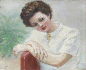 Portrait of a Lady Reclining