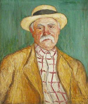 Portrait of a Gentleman in a Straw Hat