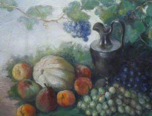 Still Life of Fruit and Pitcher