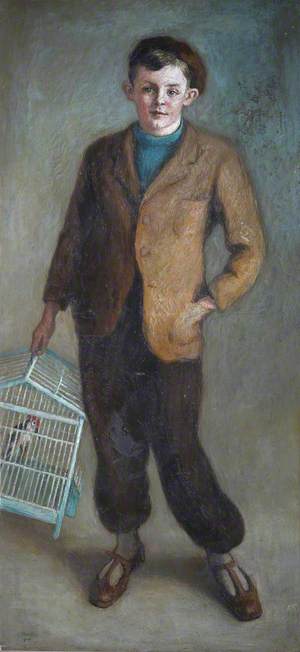 Boy with a Birdcage