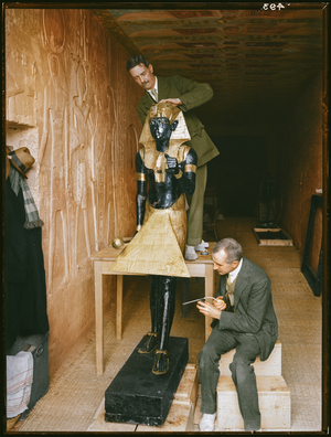 Conservation of Tutankhamun's 'Guardian Statue'
