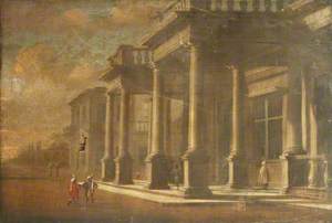 Classical Building with Figures