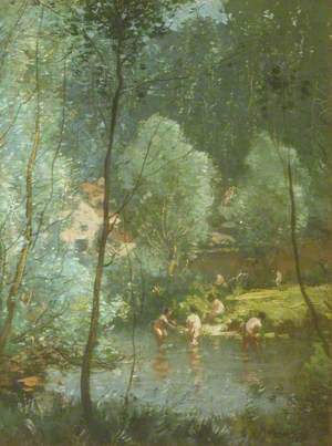 Bathers in a River
