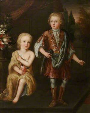 Thomas and Edward Greene as Children