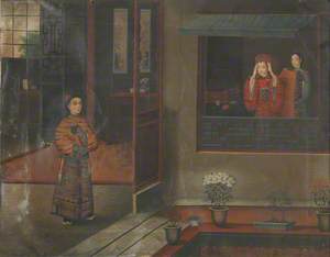 Chinese Interior with Figures