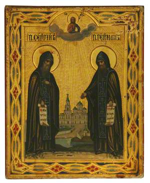 Icon: Saint Serge and Saint Guermany