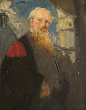 Sketch for the Portrait of Charles Henry Olive Daniel (1836–1919), Provost of Worcester College (1903–1919)