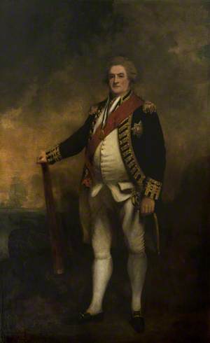 Admiral Lord Viscount Duncan, Commander of the British Fleet, Battle of Camperdown