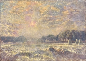 Landscape of an Unknown Rural Scene (Bright Sunshine)