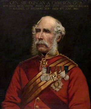 General Sir Duncan A. Cameron (d.1888), GCB