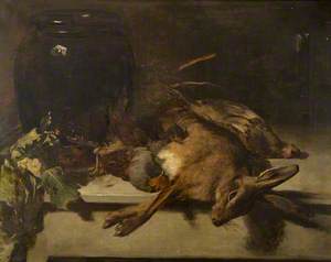 Still Life with a Hare and Partridges
