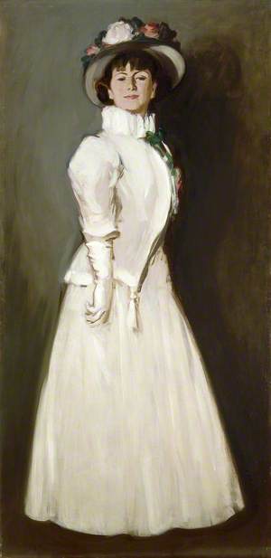 The White Ruff (Anne Estelle Rice, 1877–1959, Artist)