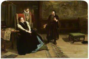 The Conference between Mary, Queen of Scots and John Knox at Holyrood Palace, 1561
