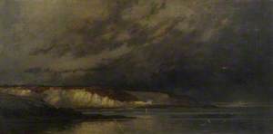 Stormy Sky over White Cliffs