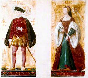 Preparatory Sketches of  Francis II and Mary of Guise