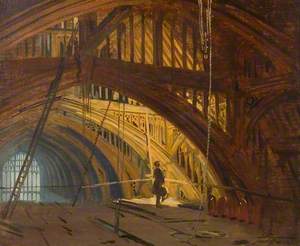 Study for The Roof of the Great Hall Westminster, 1397