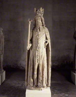 Mediaeval King in Westminster Hall