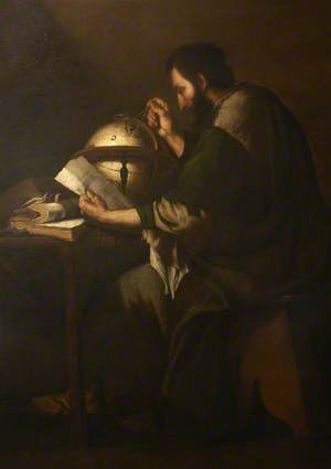 Astronomer in His Study