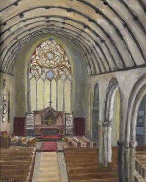 Interior of Charles Church, Plymouth