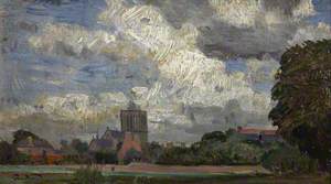 Landscape with Haddington Abbey