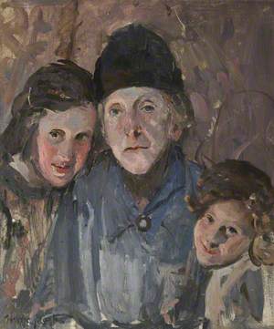 Nurse and Two Children