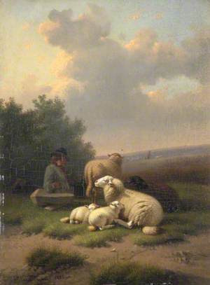 Sheep with a Shepherd