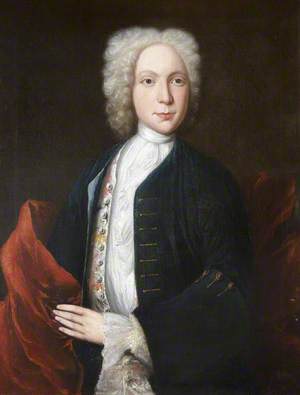 Portrait of a Young Man with a Floral Waistcoat