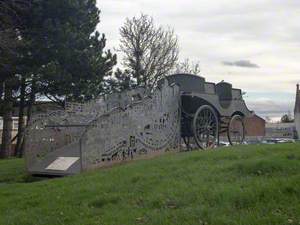 Lanchester Car Monument