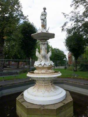 Church Green Fountain with Figure of Temperance