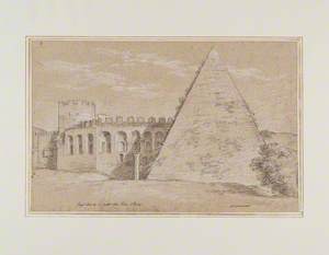 Pyramid of Cestius and Porta San Paolo