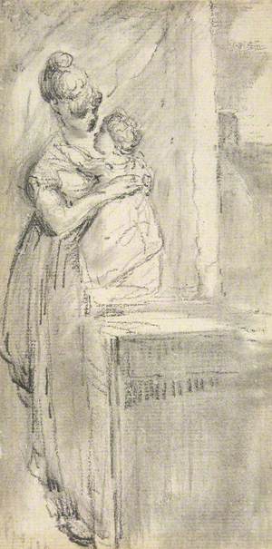 Maria Constable with One of the Artist's Children