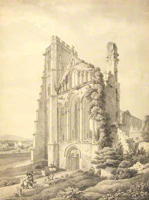 A Ruined Abbey, Llandaff, Glamorgan