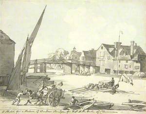 Sketch for a Picture of Windsor Bridge for HRH The Duke of Clarence