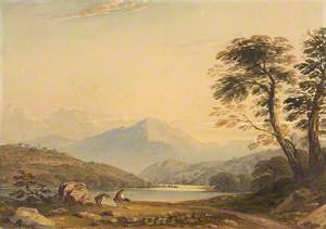 A View of Snowdon with Bala Lake (A Capriccio)