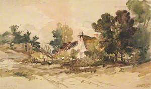 Landscape with a Cottage among Trees