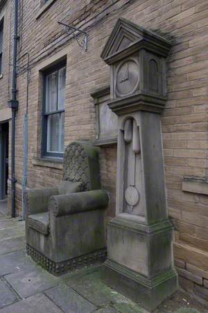 Grandad's Clock and Chair