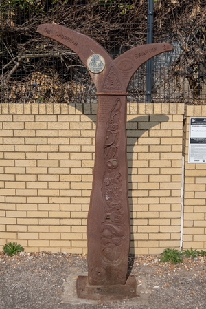 Fossil Tree (Sustrans cycle route marker)